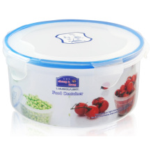 3PCS Round Mikrowelle Food Container mit Schloss Deckel